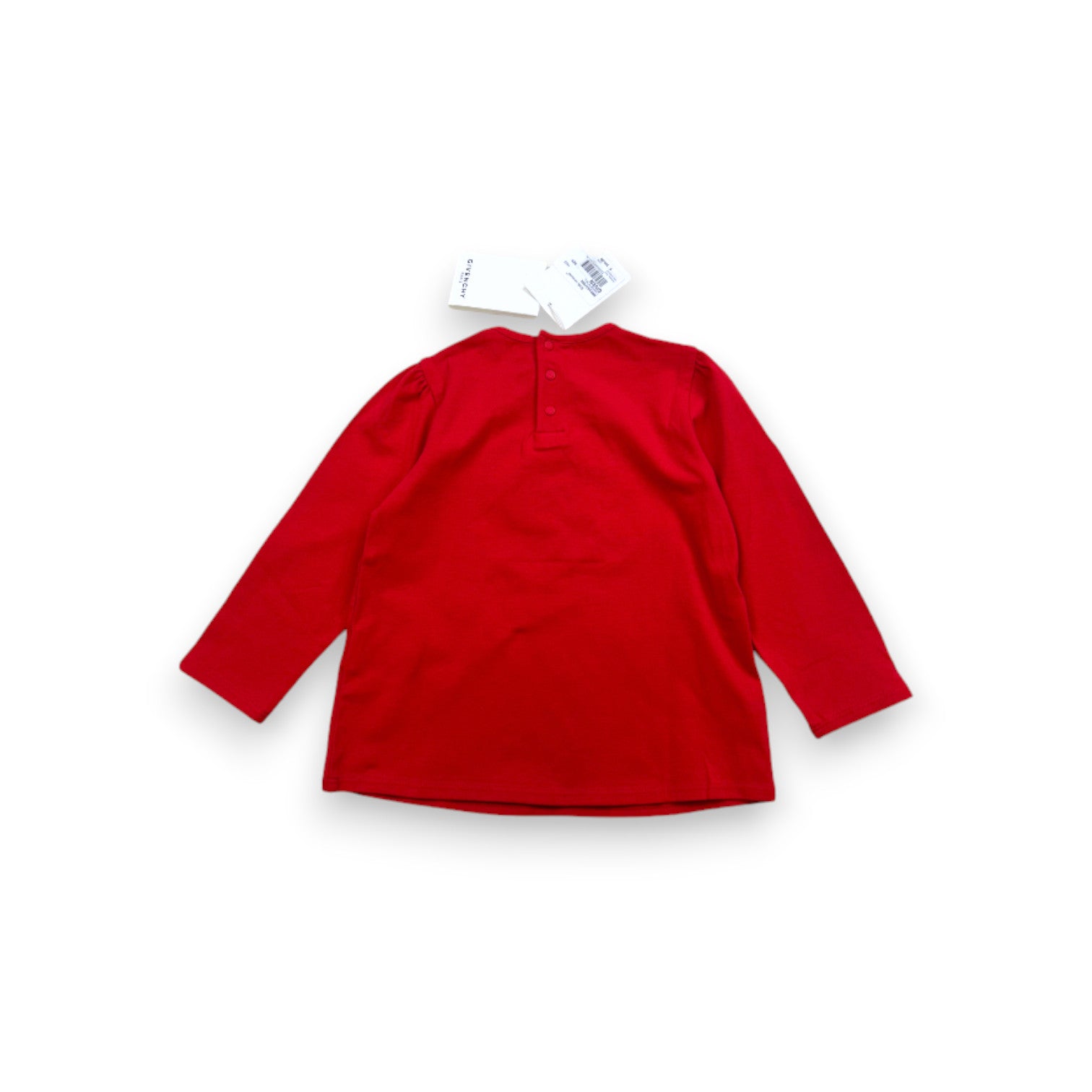 GIVENCHY - T-SHIRT - ROUGE - 3 ANS