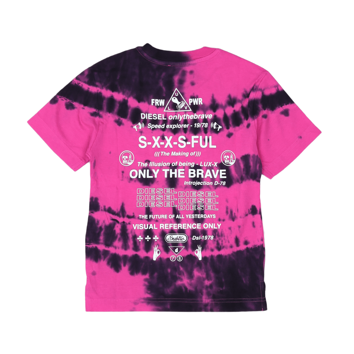 DIESEL - T-SHIRT - ROSE - 4 ANS