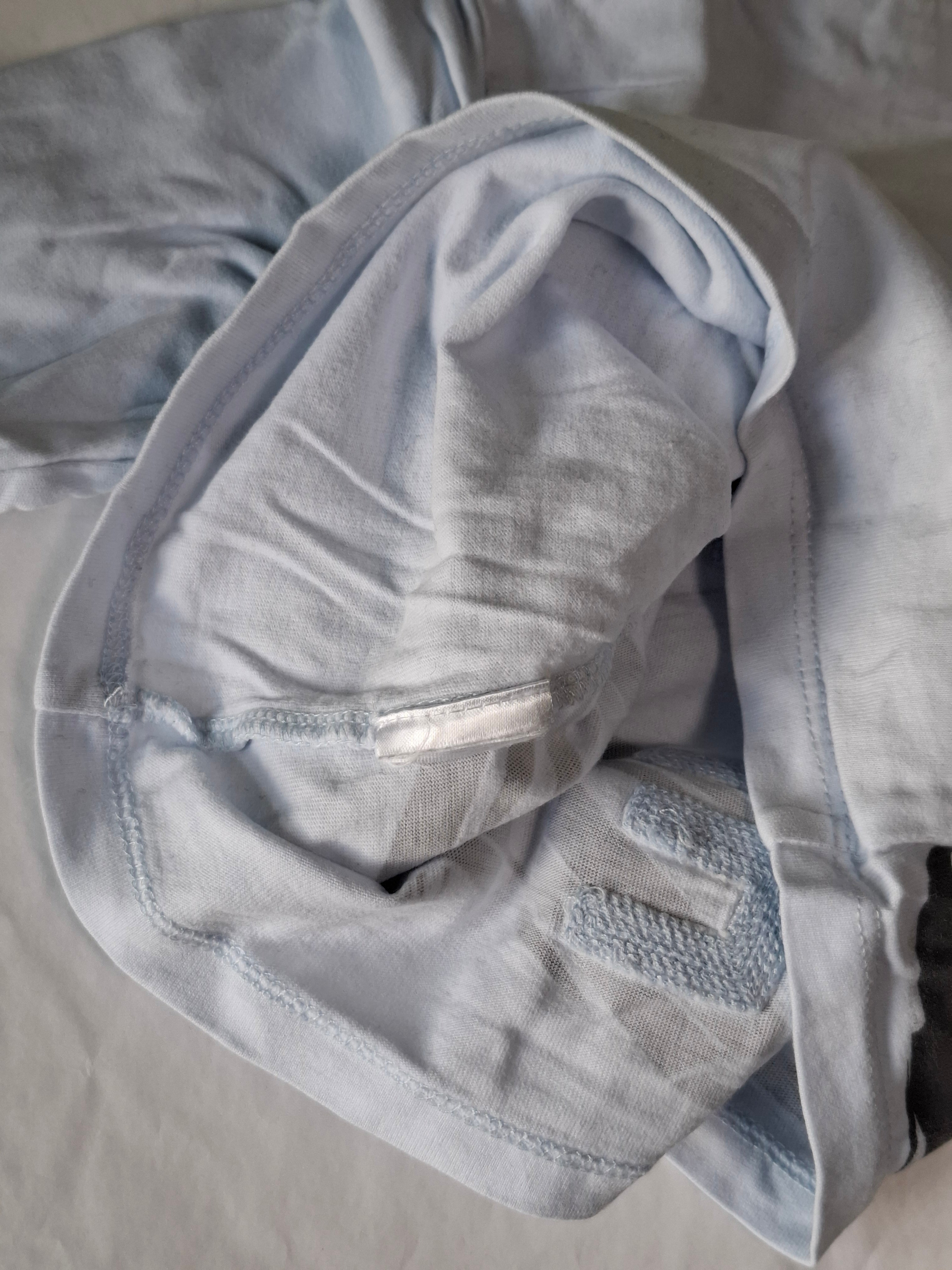 BABY DIOR - T-SHIRT - BLUE, GREY - 12 MONTHS