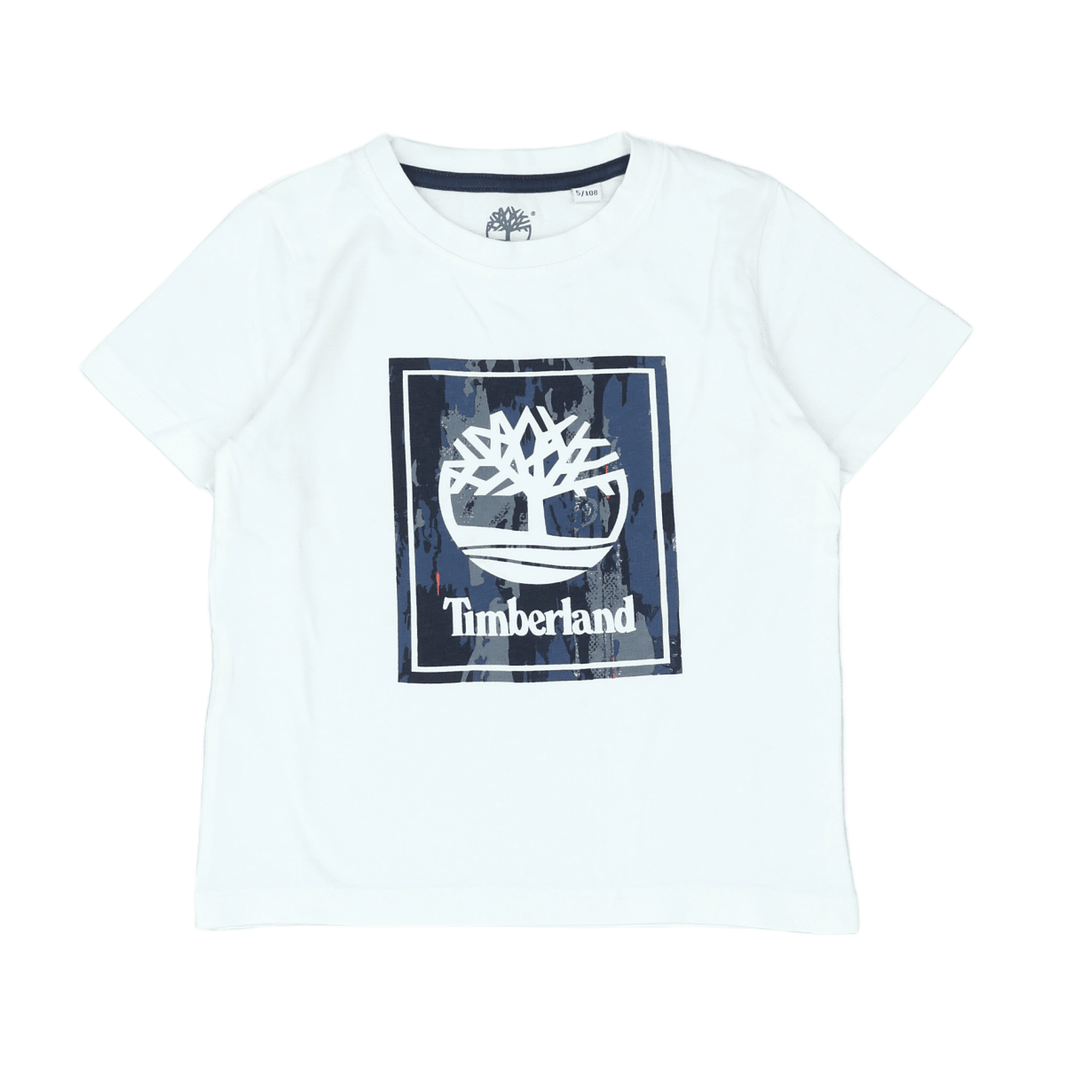 TIMBERLAND - T-SHIRT - BLANC, BLEU - 5 ANS