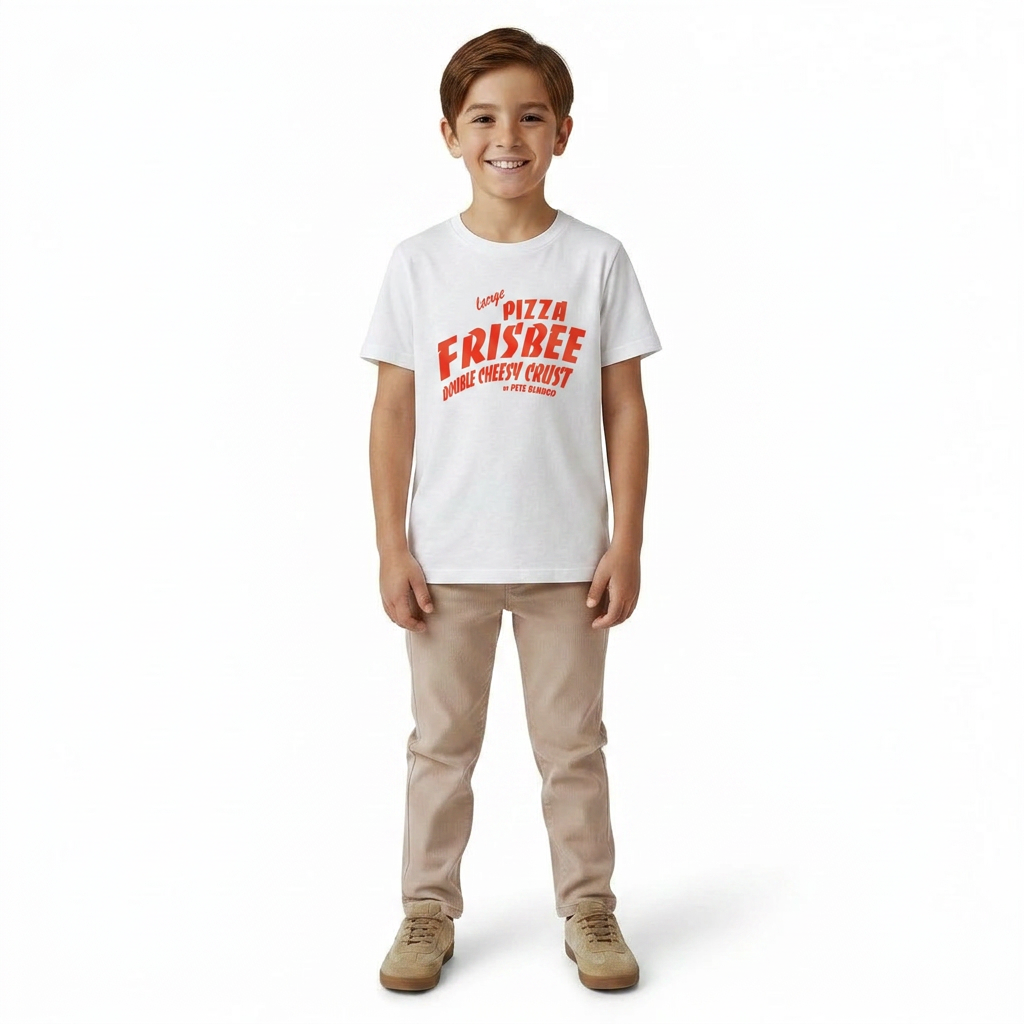 HUNDRED PIECES - T-SHIRT - BLANC, ORANGE - 8 ANS