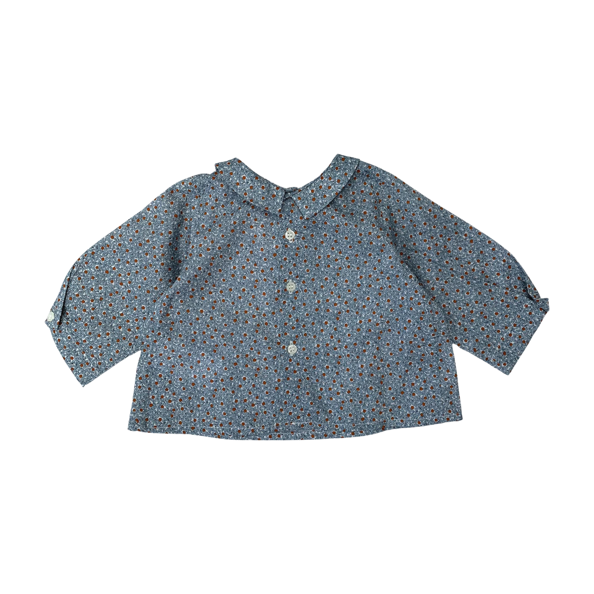 BONPOINT - BLOUSE - BLEU - 3 MOIS