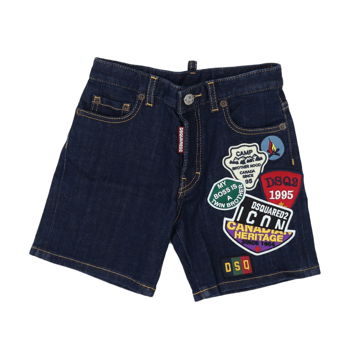 DSQUARED2 - SHORT - BLEU, MULTICOLORE - 4 ANS