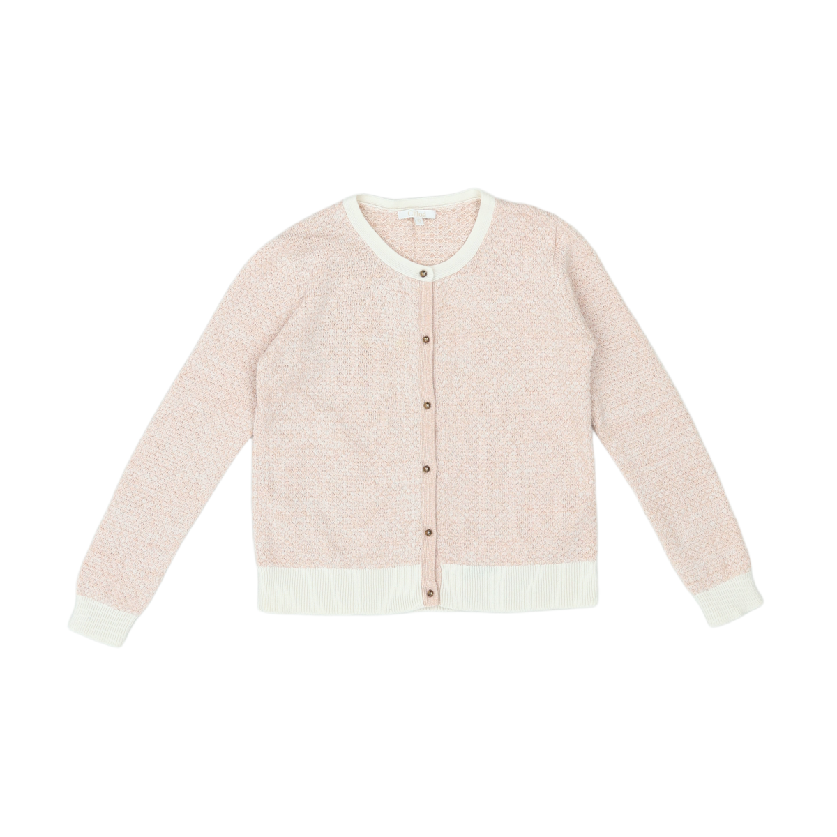 CHLOÉ - CARDIGAN - BLANC, ROSE - 10 ANS