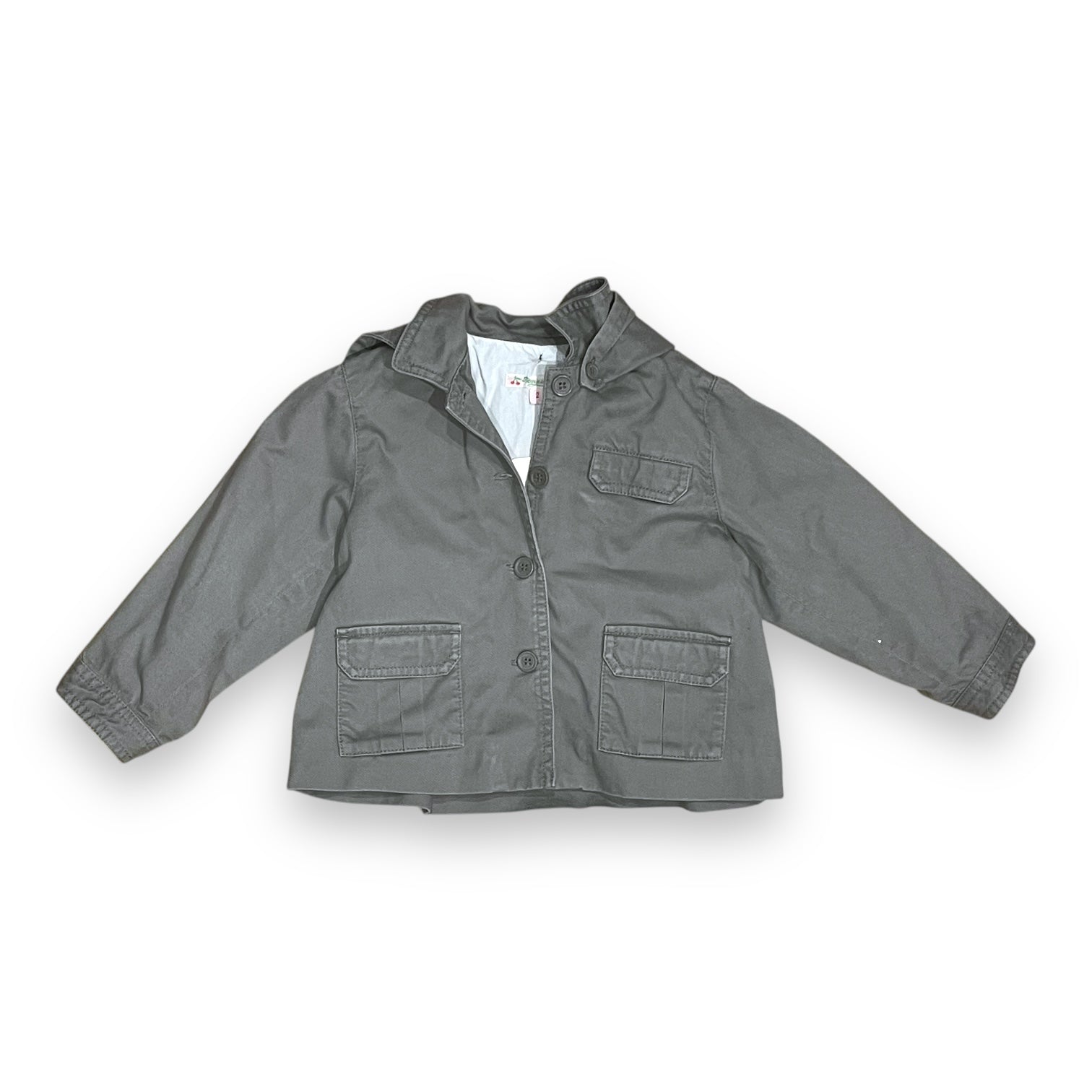 BONPOINT - Lightweight gray jacket - 2 years