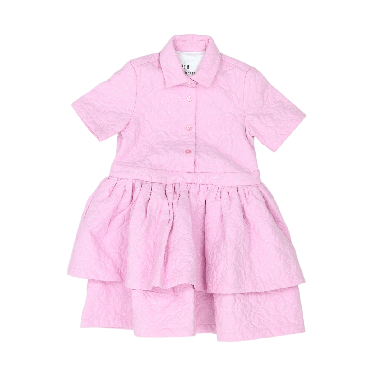 CAROLINE BOSMANS - ROBE - ROSE - 8 ANS