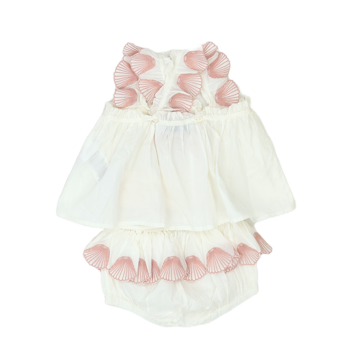 STELLA MCCARTNEY - ENSEMBLE - BLANC - 6 MOIS