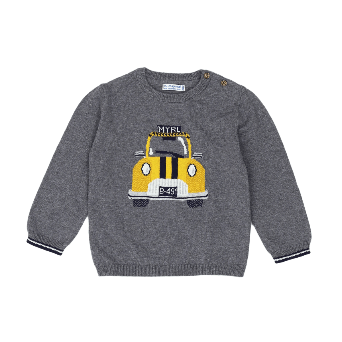 MAYORAL - PULLOVER - GRAU - 18 MONATE