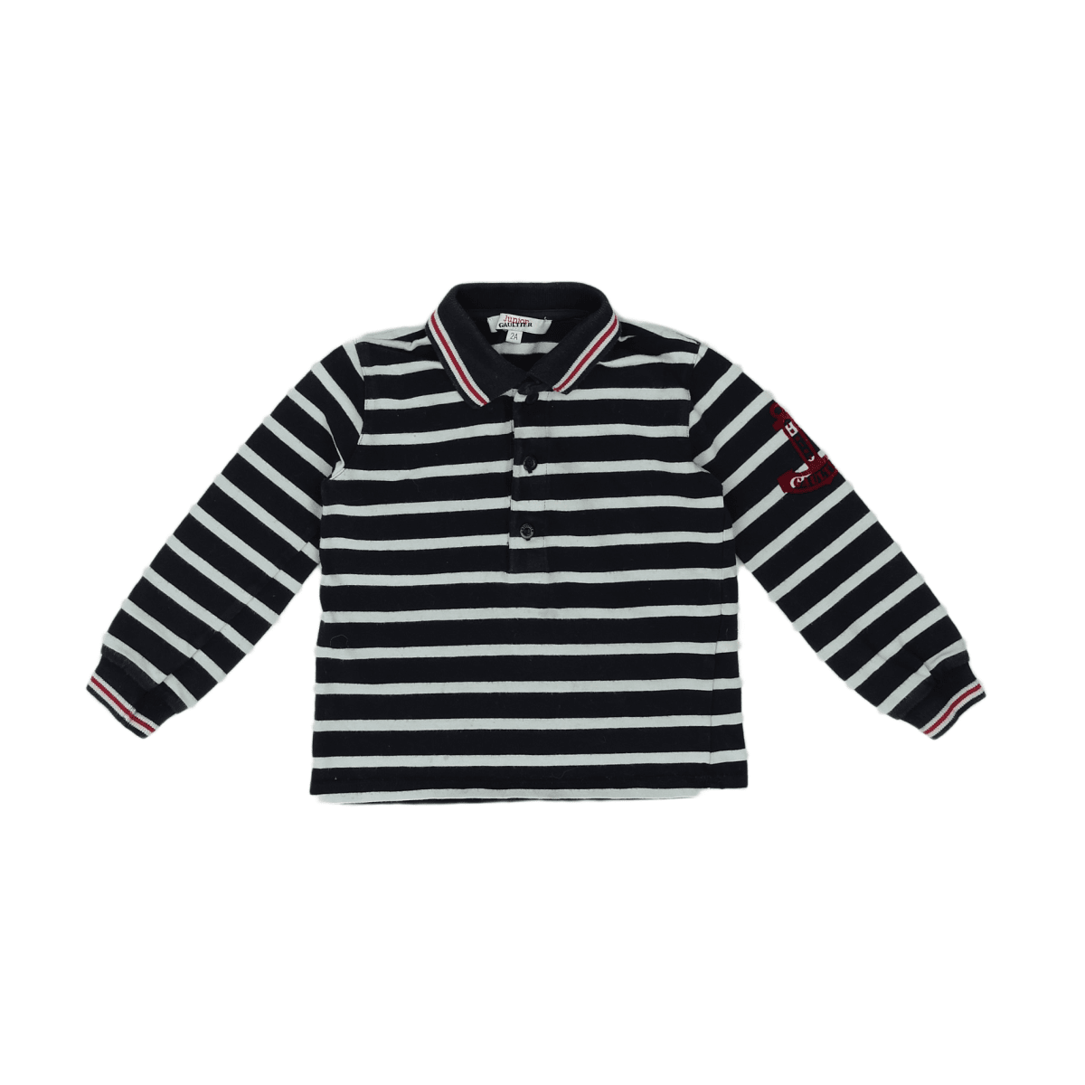 JUNIOR GAULTIER - T-SHIRT - NOIR, BEIGE - 24 MOIS