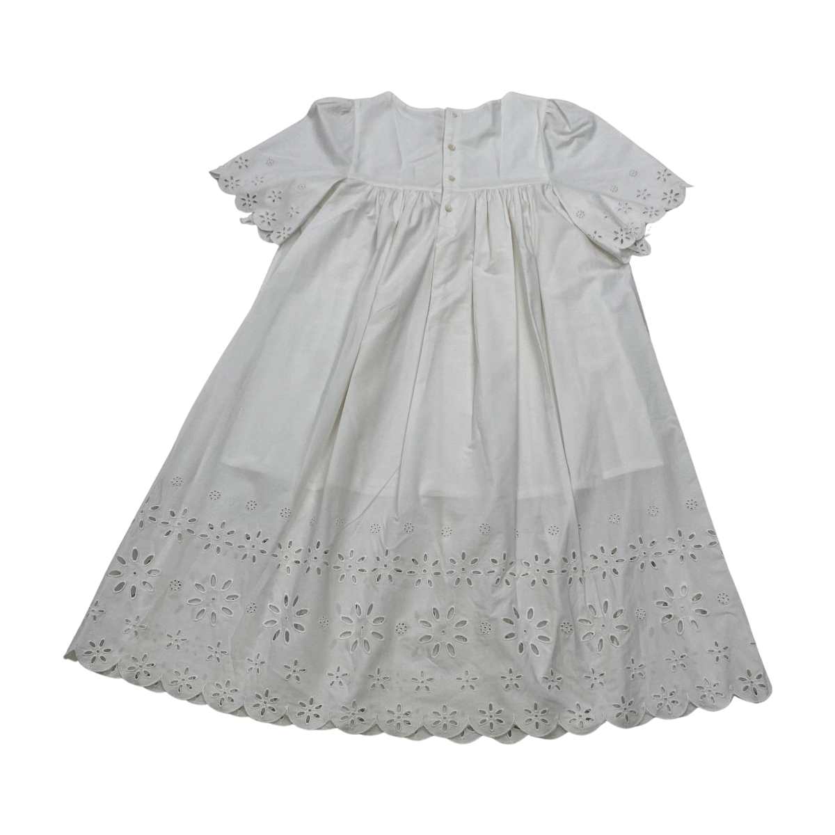 BONPOINT - ROBE - BLANC - 10 ANS