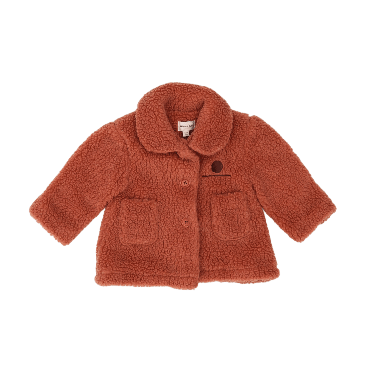 WE ARE KIDS - MANTEAU - ORANGE - 12 MOIS