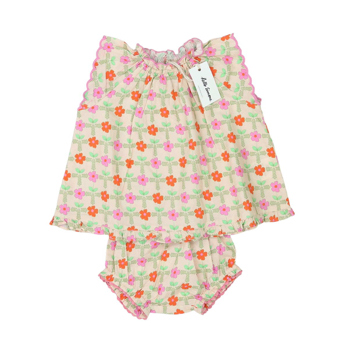 HELLO SIMONE - ENSEMBLE - BEIGE, MULTICOLORE - 6 MOIS