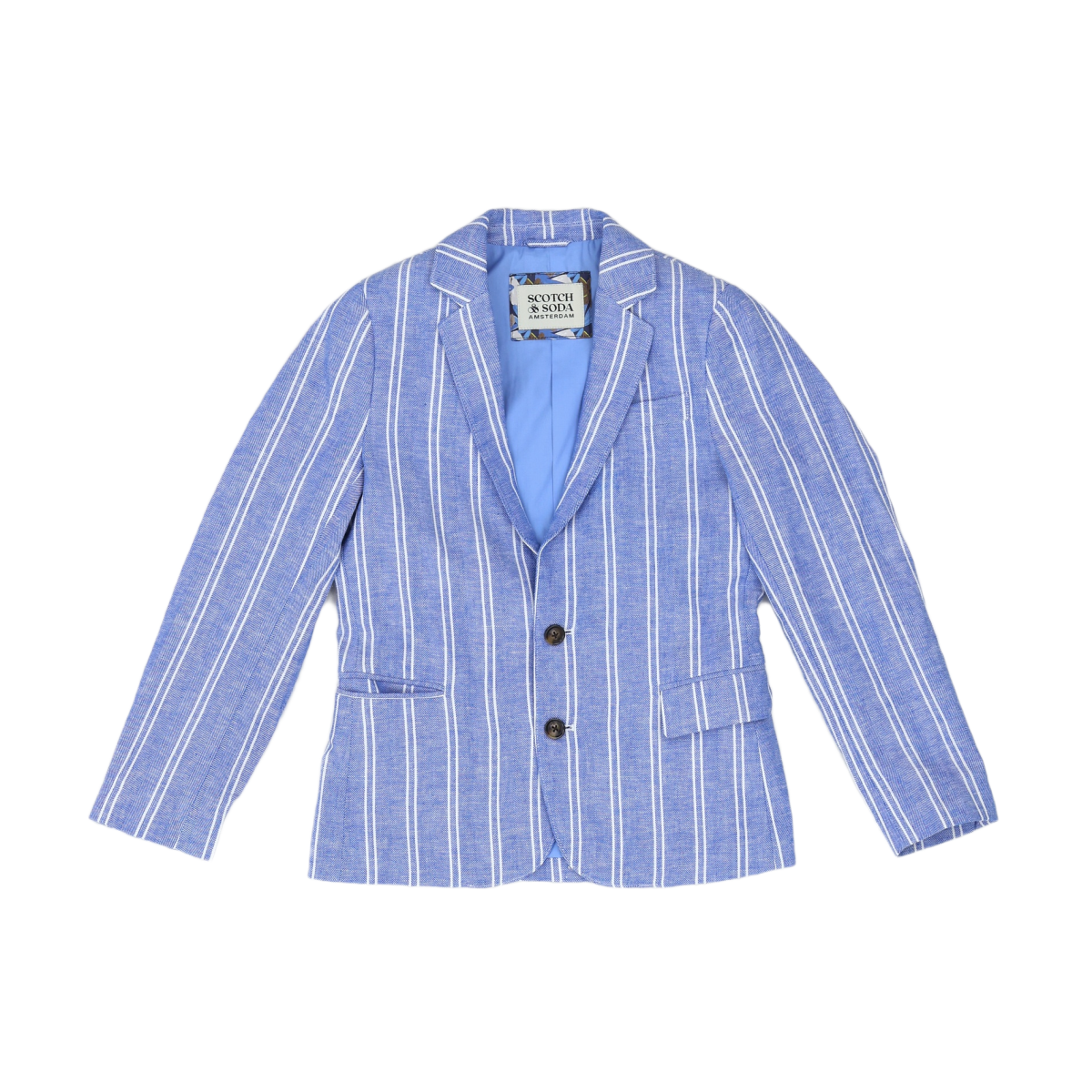 SCOTCH & SODA - BLAZER - BLANC, BLEU - 10 ANS