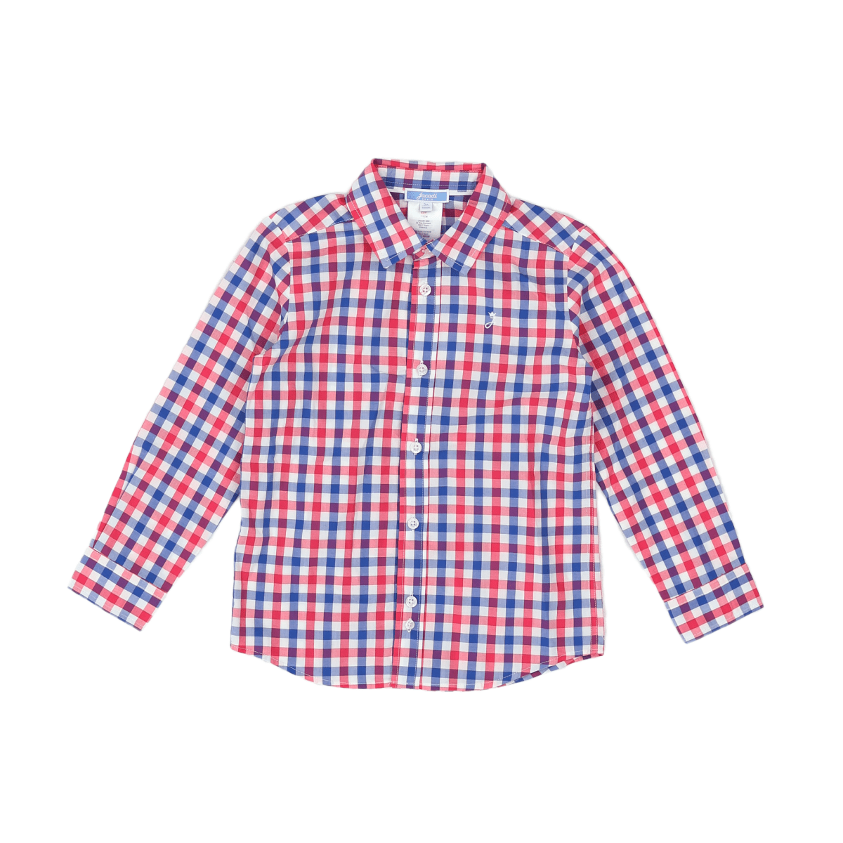 JACADI - CHEMISE - ROUGE, BLEU - 5 ANS