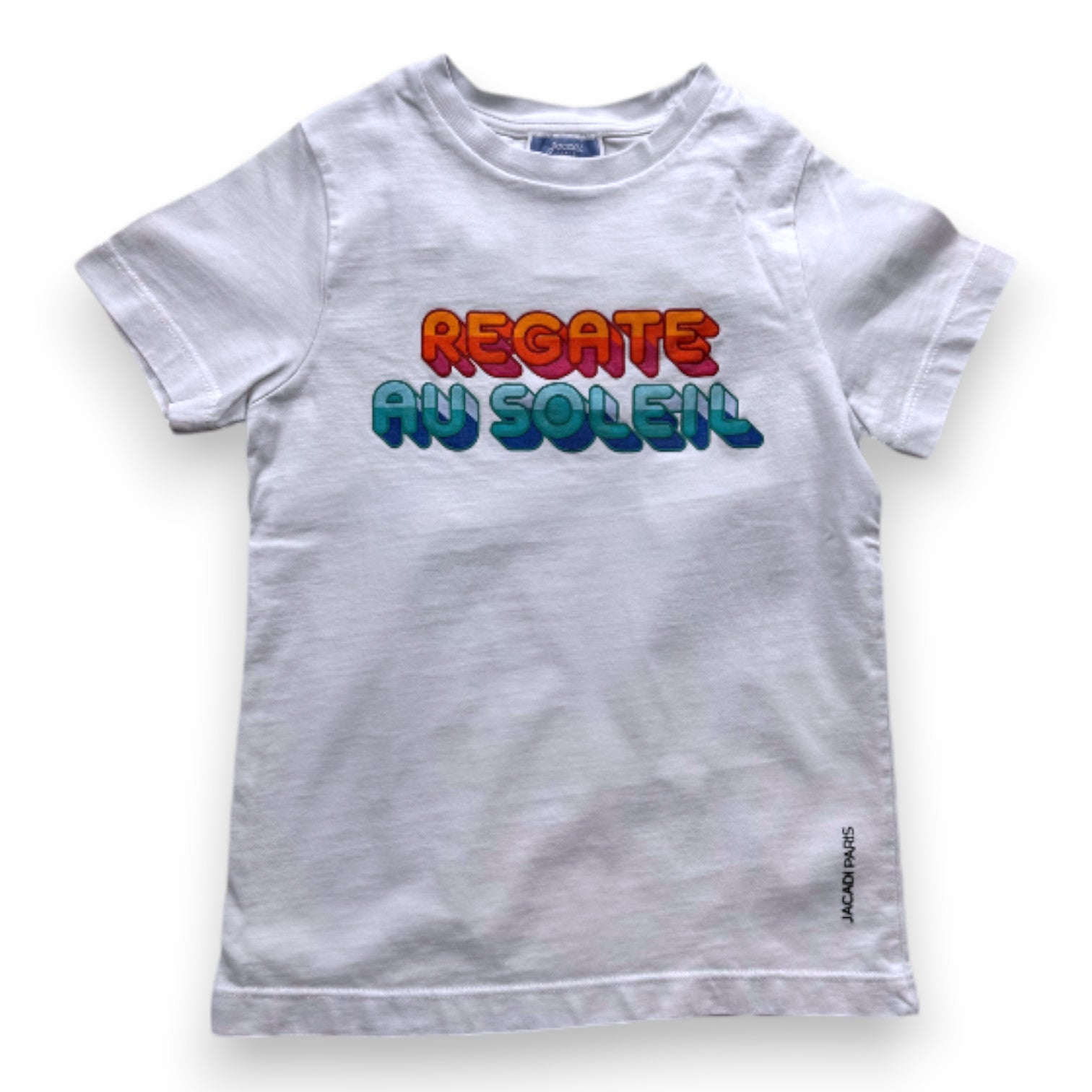 JACADI - T-SHIRT - WHITE - 6 YEARS