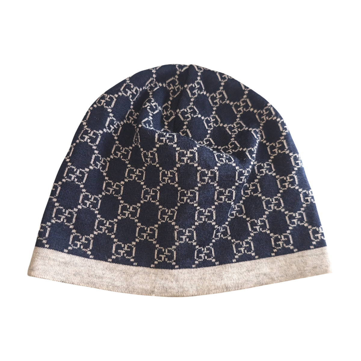 GUCCI - BONNET - BLEU, GRIS - 8 ANS