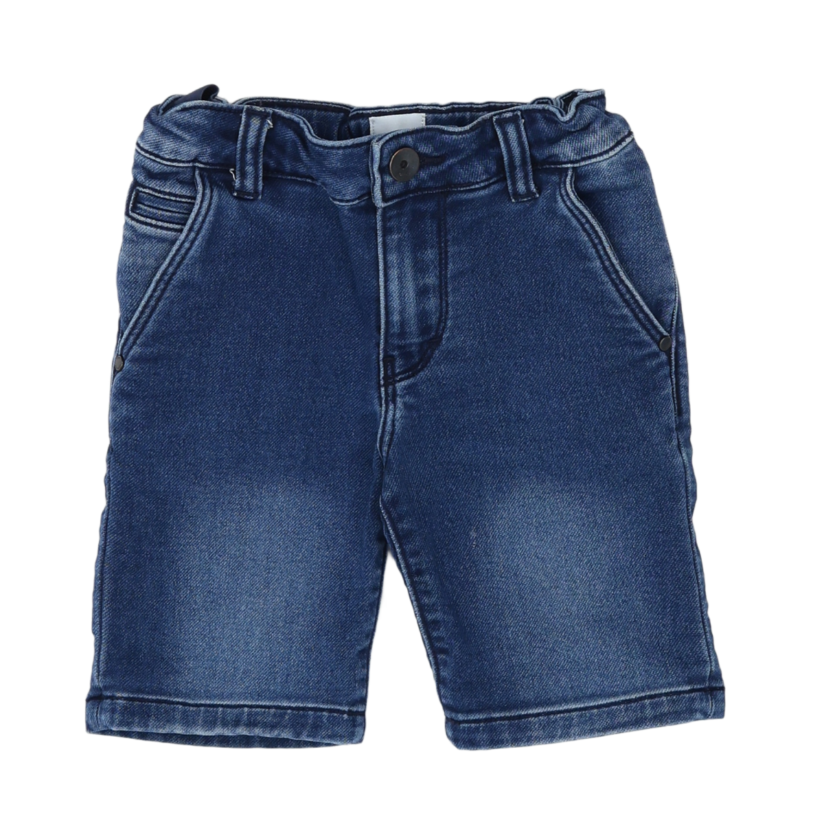 HUGO BOSS - SHORT - BLEU - 4 ANS