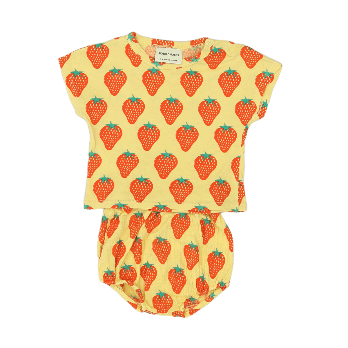 BOBO CHOSES - SET - GELB, ROT - 3 MONATE