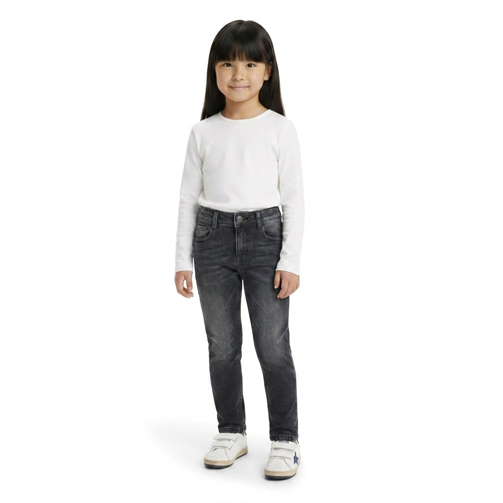 FINGER IN THE NOSE - PANTALON - NOIR - 6 ANS