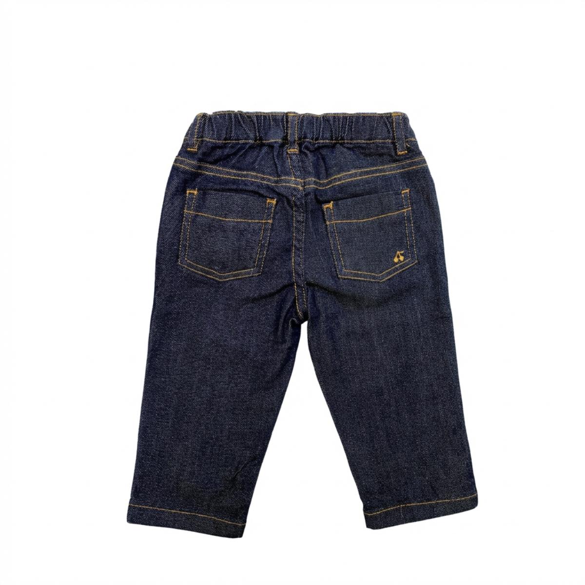 BONPOINT - PANTALON - BLEU - 12 MOIS