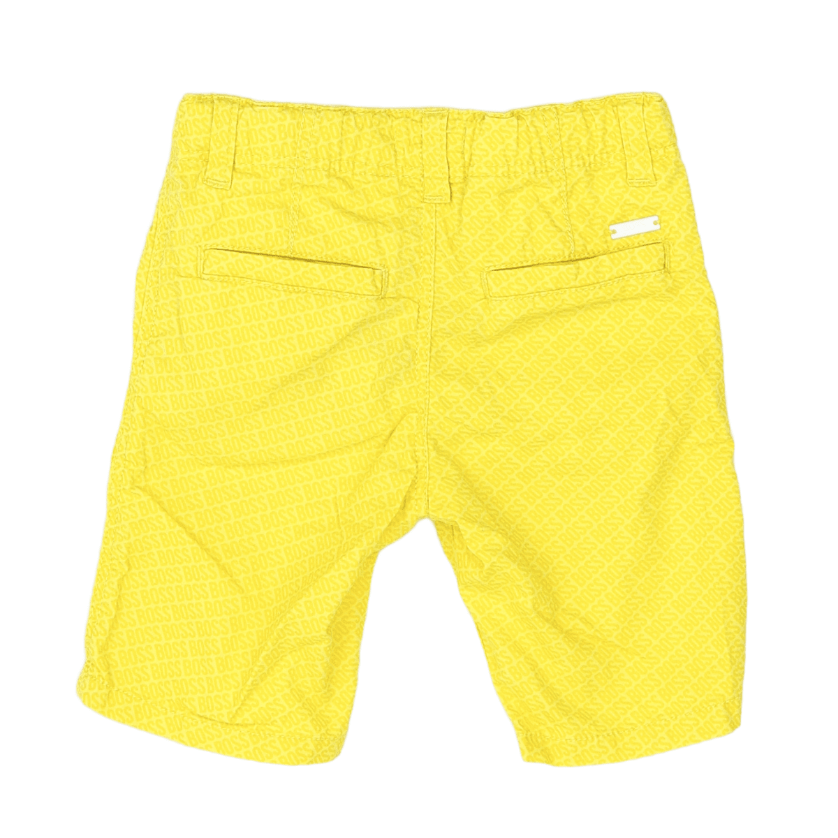 HUGO BOSS - BERMUDA - JAUNE - 4 ANS