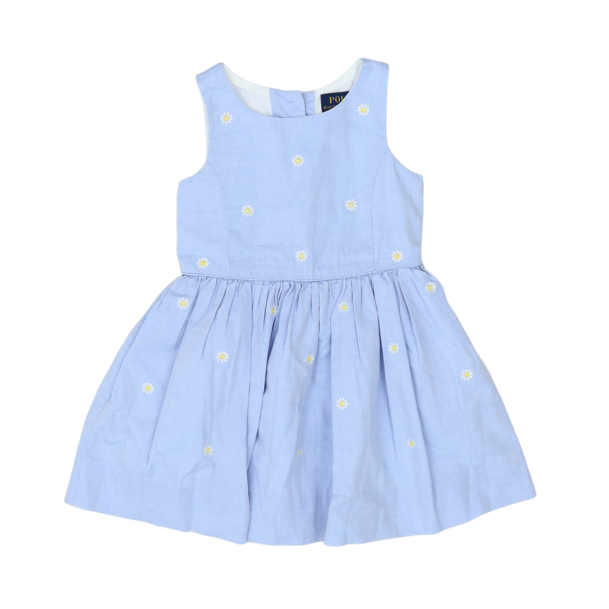 RALPH LAUREN - ROBE - BLEU, BLANC - 24 MOIS