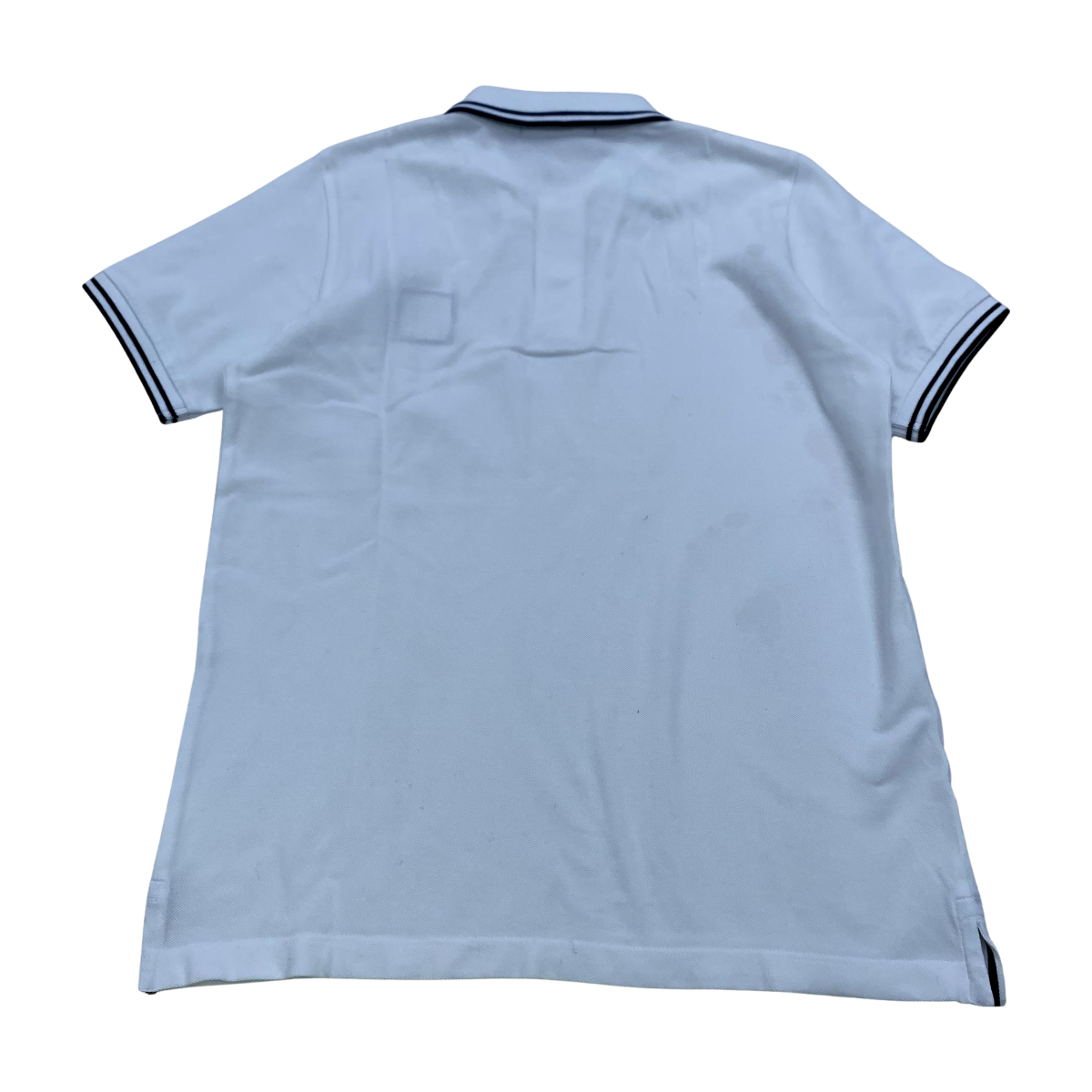 STONE ISLAND - POLO - BLANC, BLEU - 10 ANS