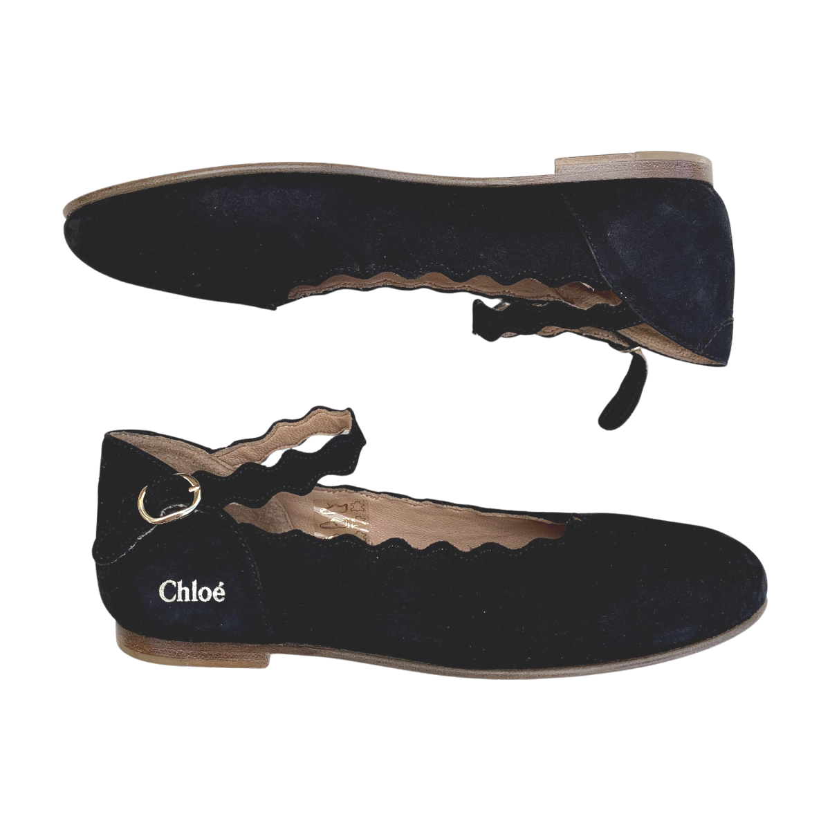 CHLOÉ - BALLERINES - NOIR - 33