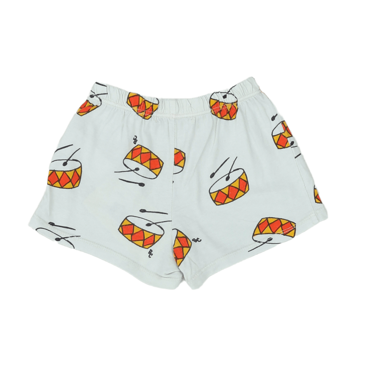 BOBO CHOSES - SHORTS - GREY, RED - 12 MONTHS