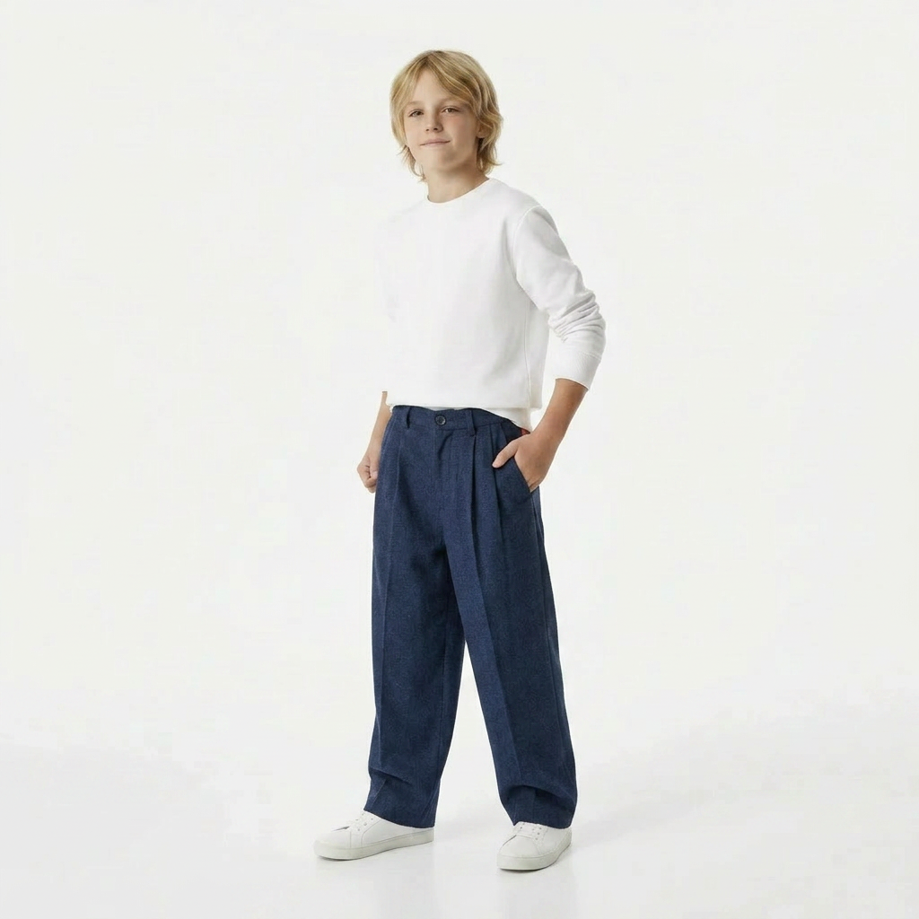 AMERICAN OUTFITTERS - PANTALON - BLEU - 8 ANS
