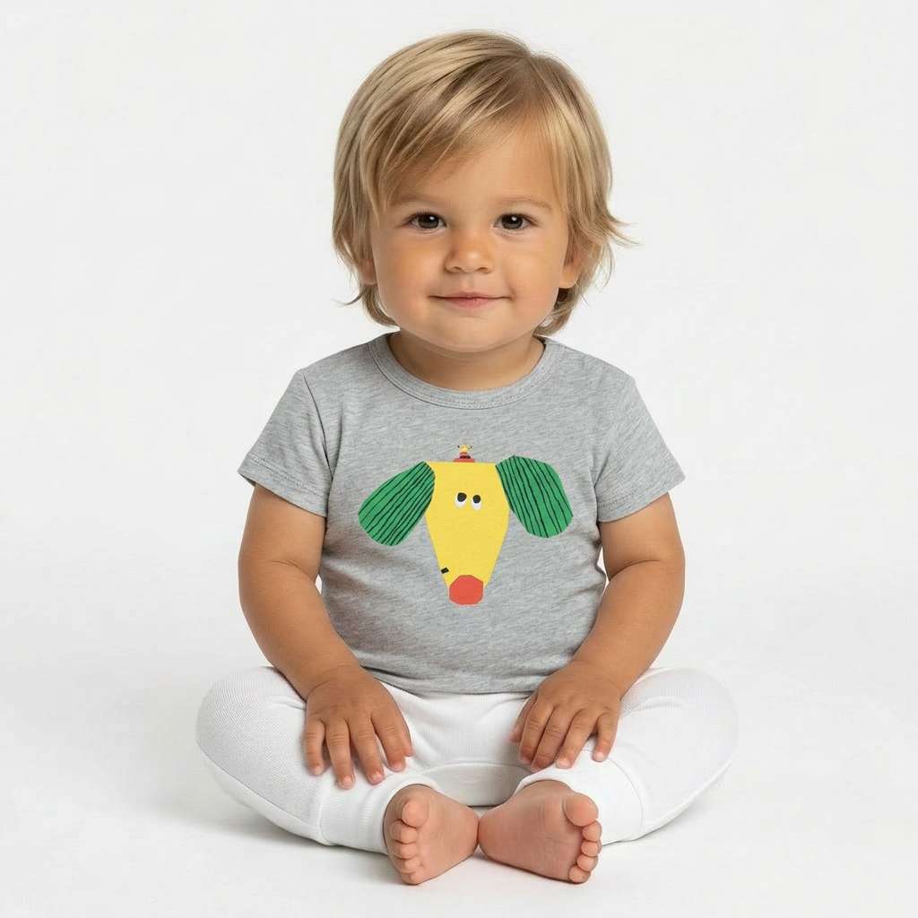 BOBO CHOSES - T-SHIRT - GRIS - 6 MOIS