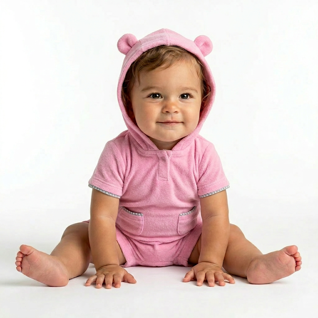 SUNUVA - COMBINAISON DE BAIN - ROSE - 6 MOIS