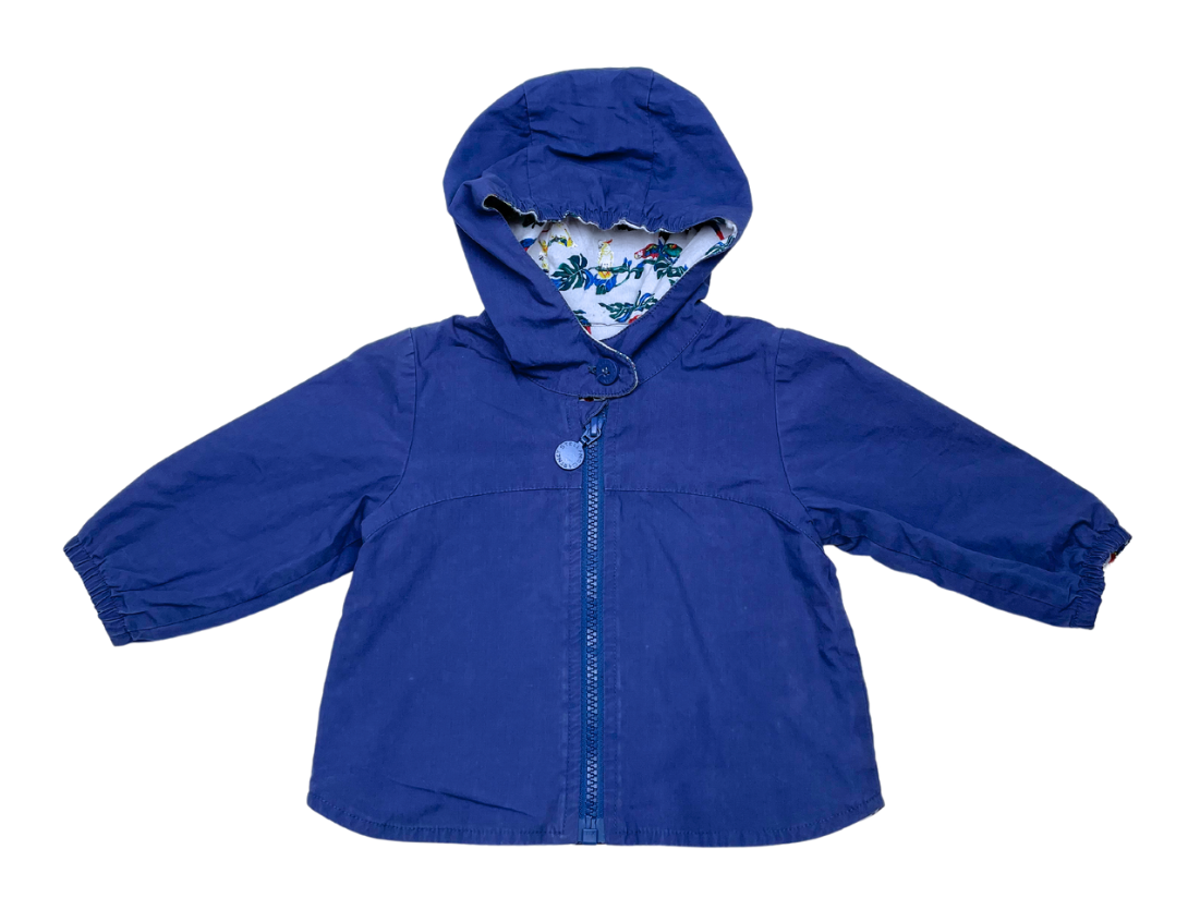 STELLA MCCARTNEY - Veste à capuche marine - 6 mois