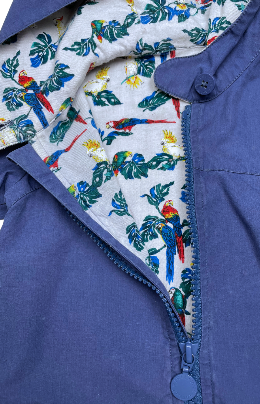 STELLA MCCARTNEY - Veste à capuche marine - 6 mois