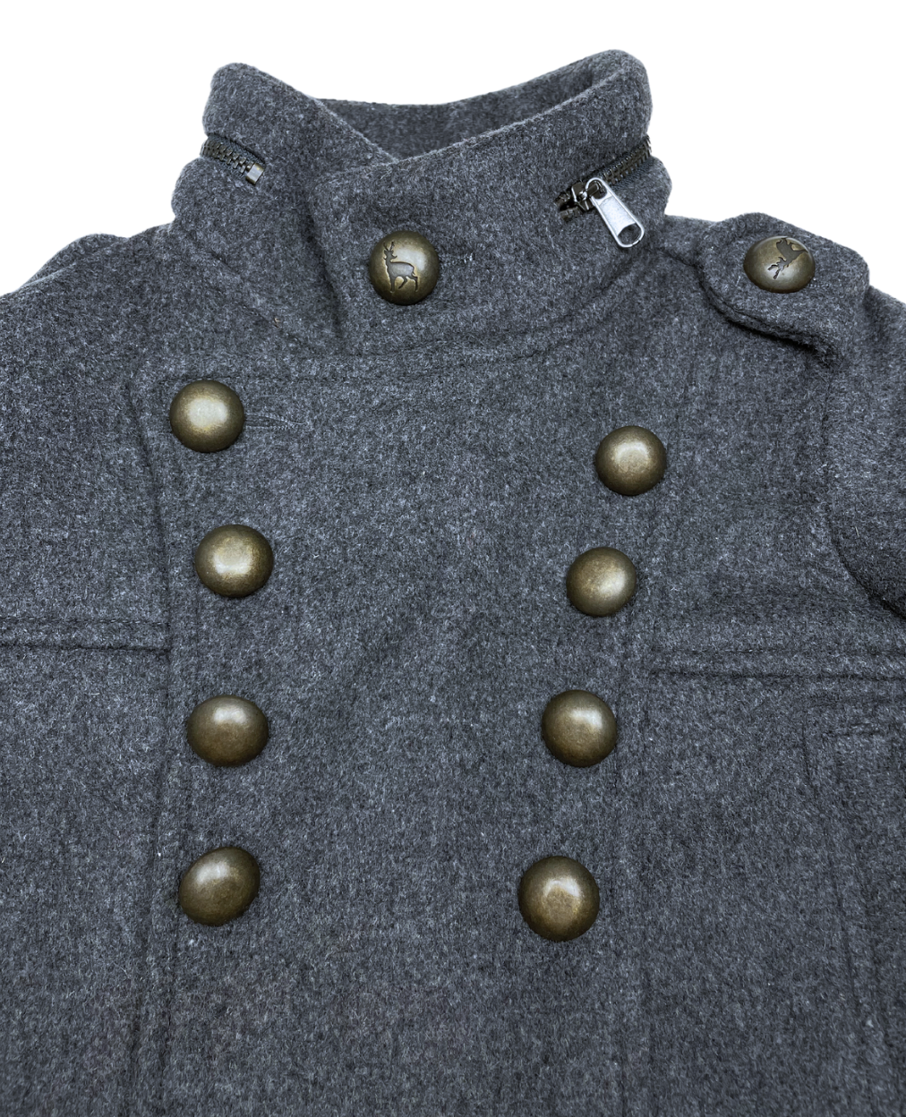 STELLA MCCARTNEY - Manteau gris - 6 mois