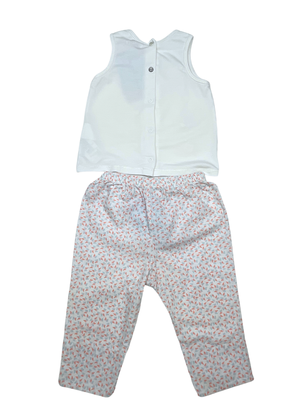 IKKS - Ensemble pantalon & top à motifs - 6 mois