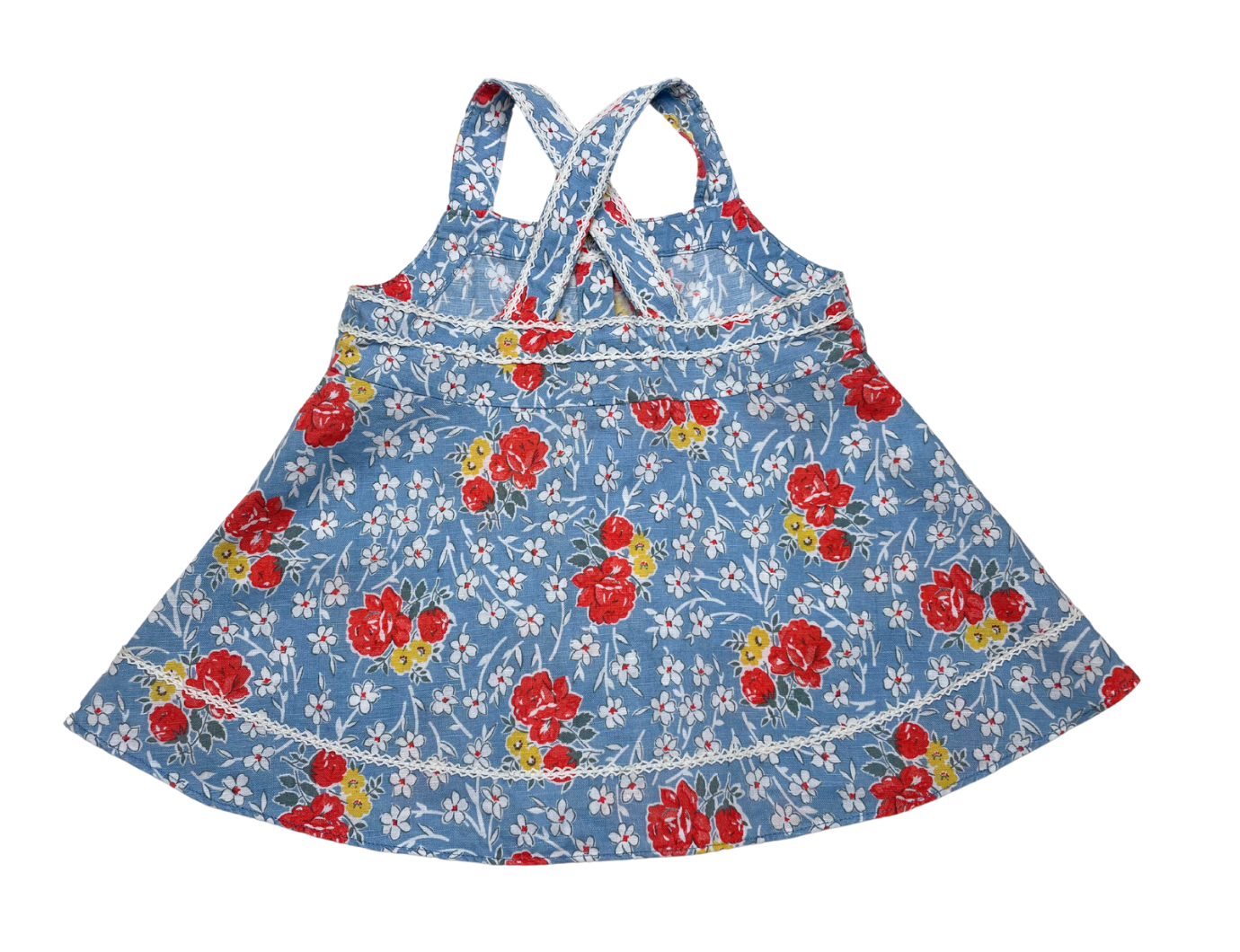 RALPH LAUREN - Robe à fleurs - 18 mois