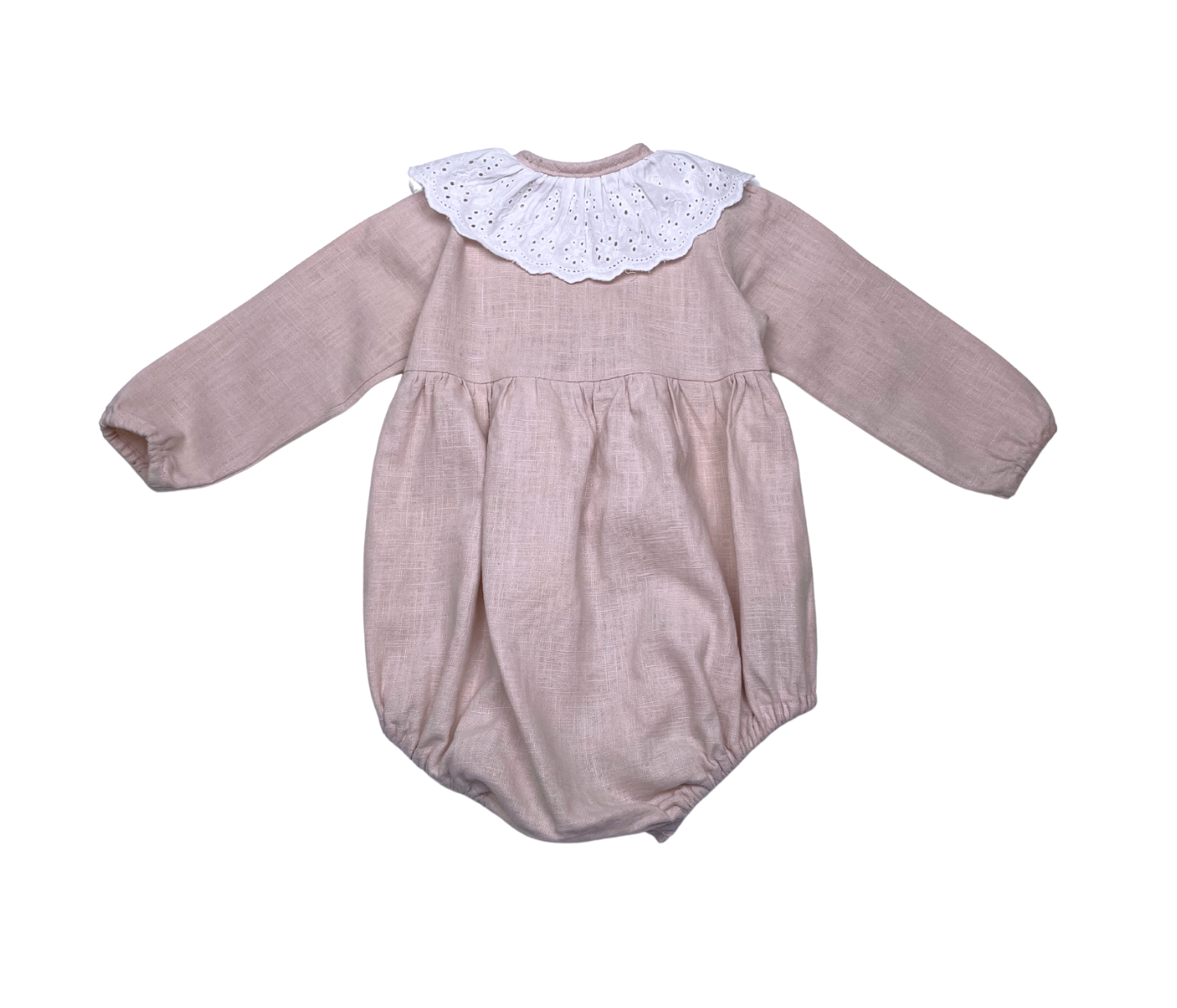 MY CELESTE PURNE - Pink long-sleeved romper - 6 months