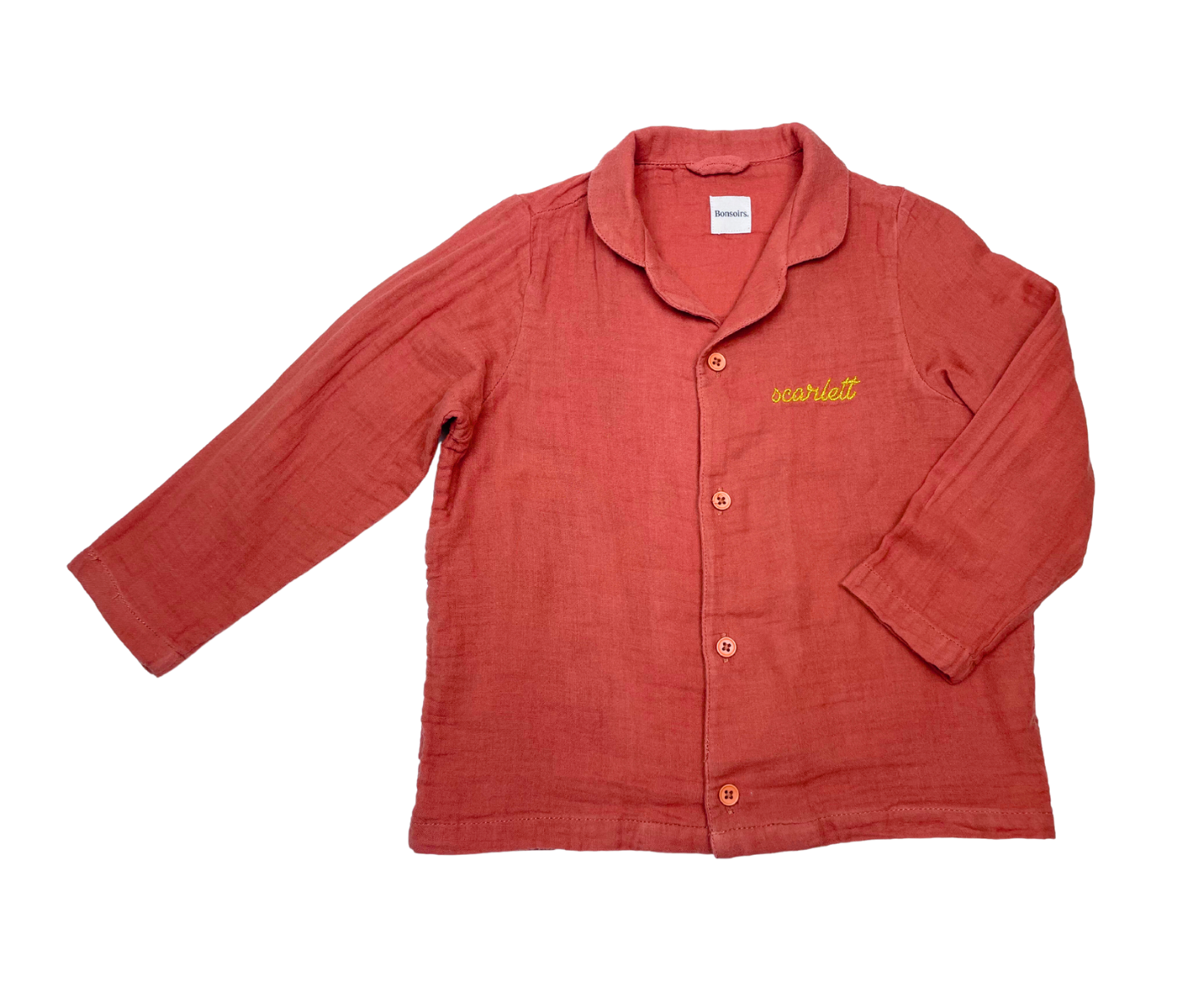 BONSOIRS - Pyjama brodé Scarlett - 4 ans