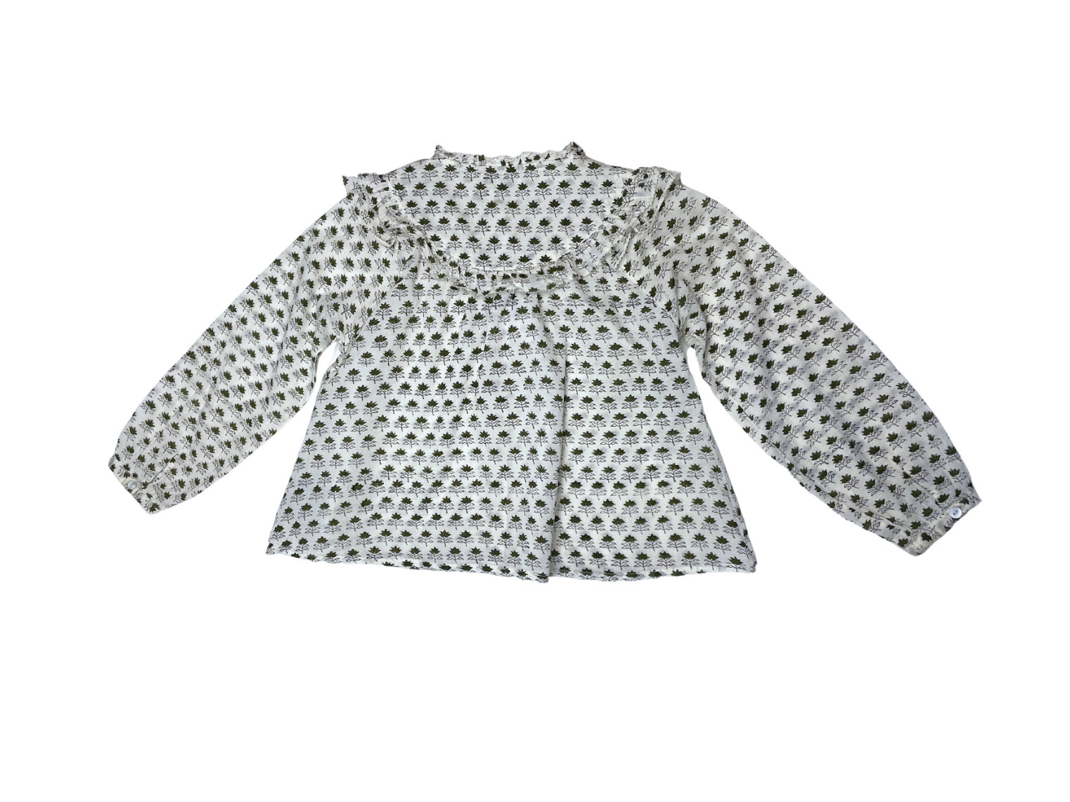 EMILE ET IDA - Blouse à fleurs - 4 ans