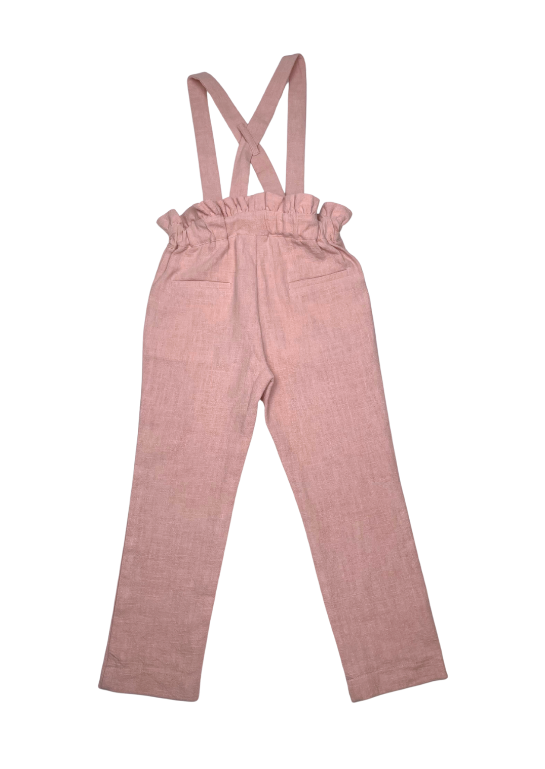 FRANGIN FRANGINE - Pantalon rose à bretelles - 4 ans