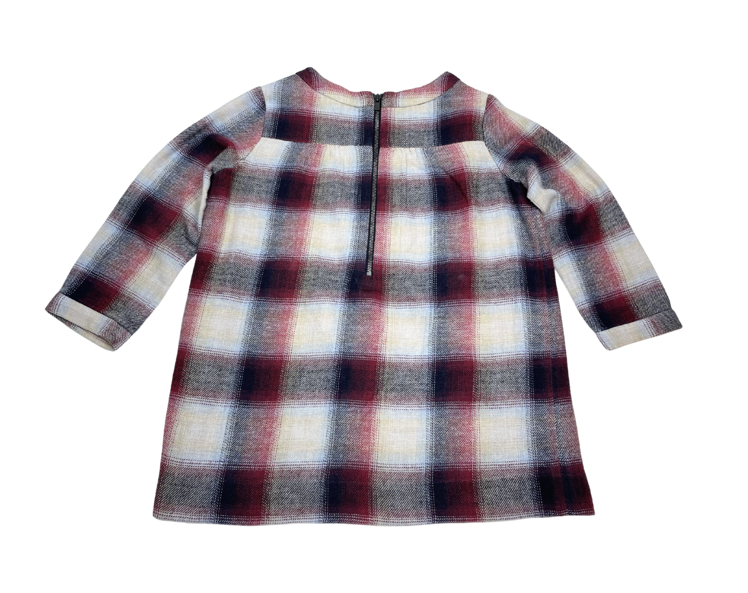 BONPOINT - Kariertes Kleid - 3 Jahre