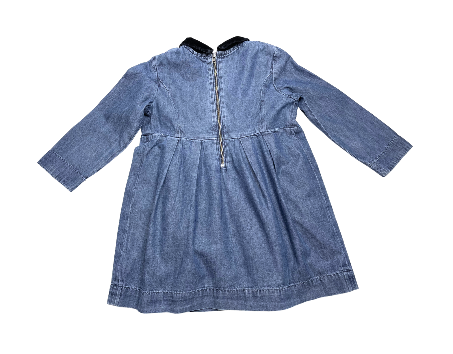 BONPOINT - Kleid in Denim-Optik - 4 Jahre