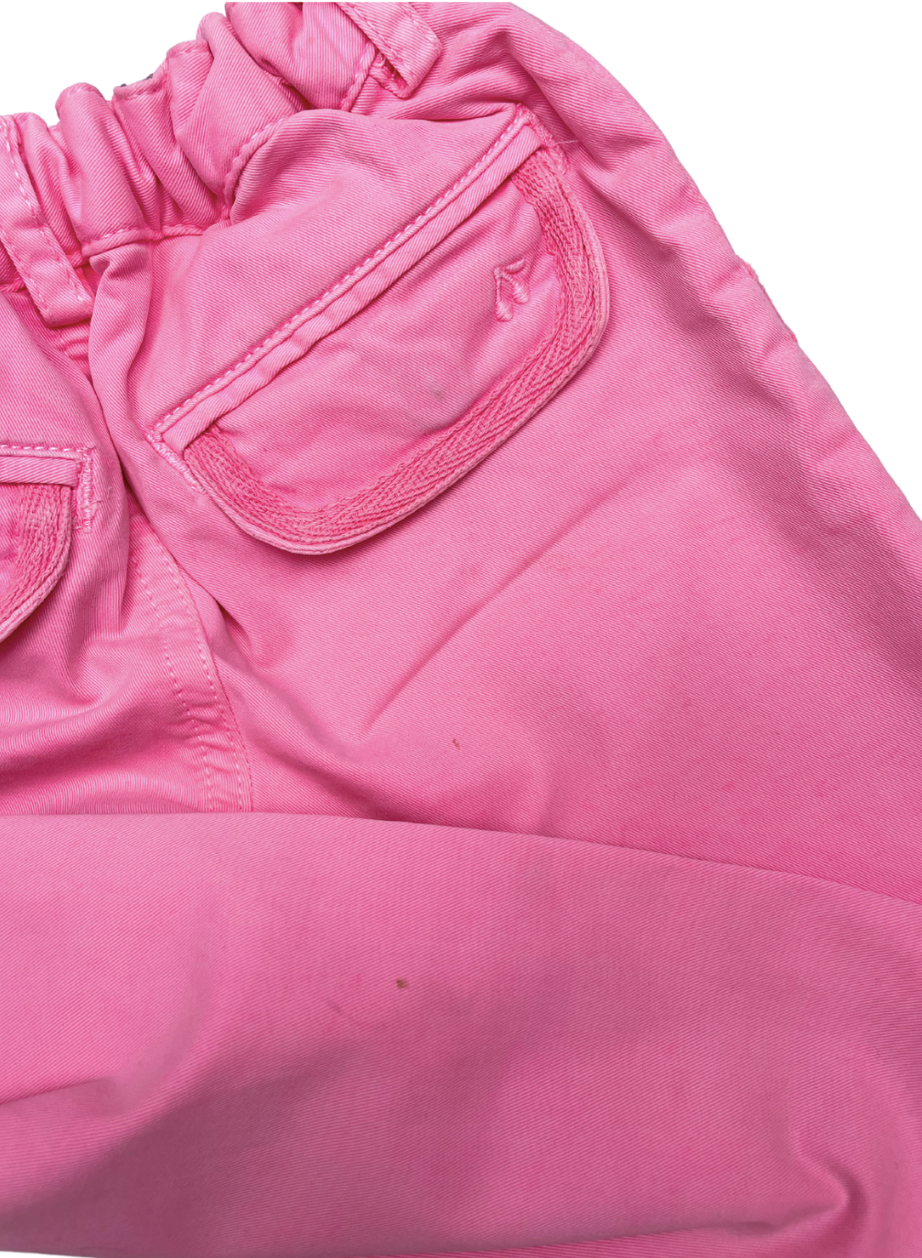BONPOINT - Bright pink elasticated trousers - 4 years
