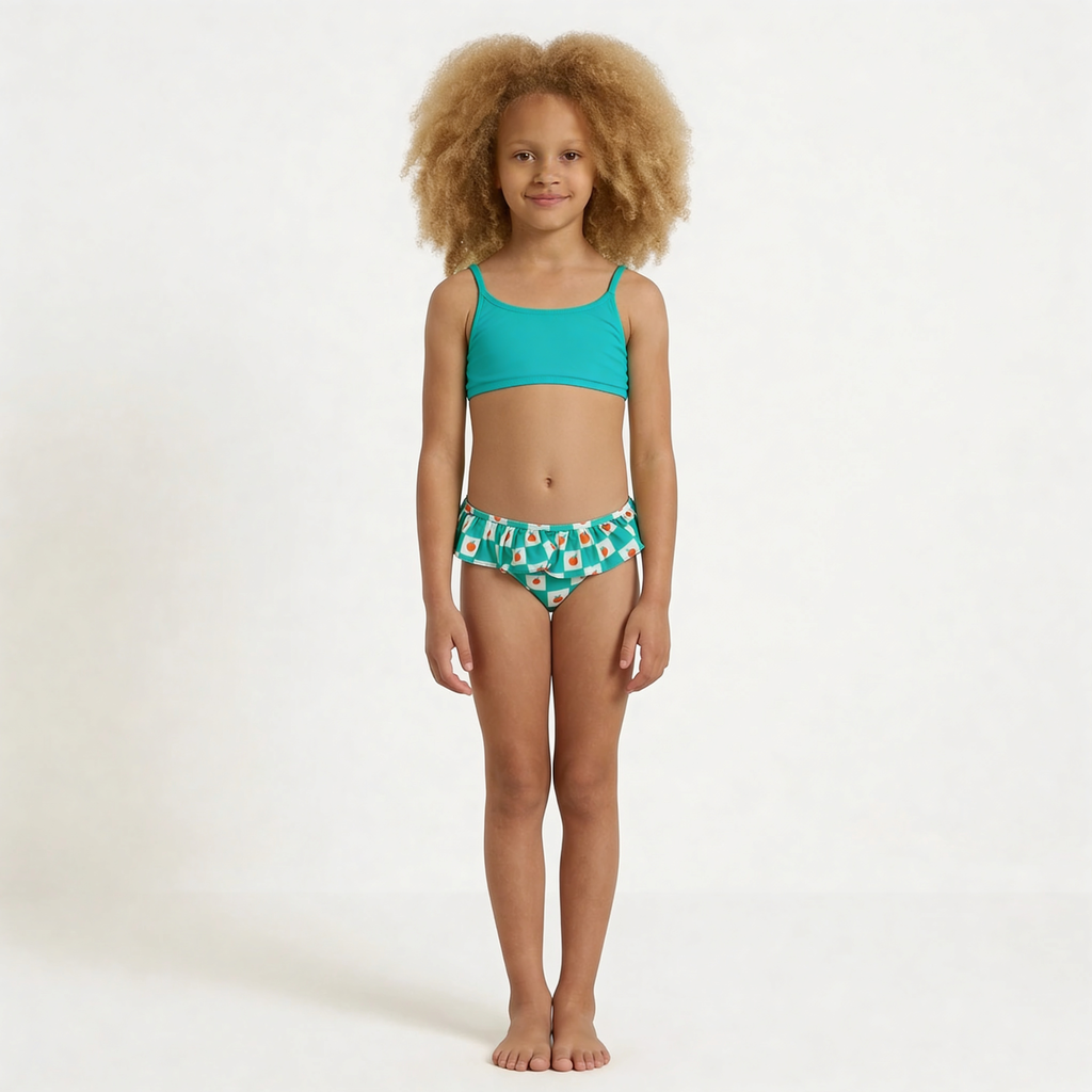 BOBO CHOSES - MAILLOT DE BAIN 1 PIÈCE - VERT - 8 ANS