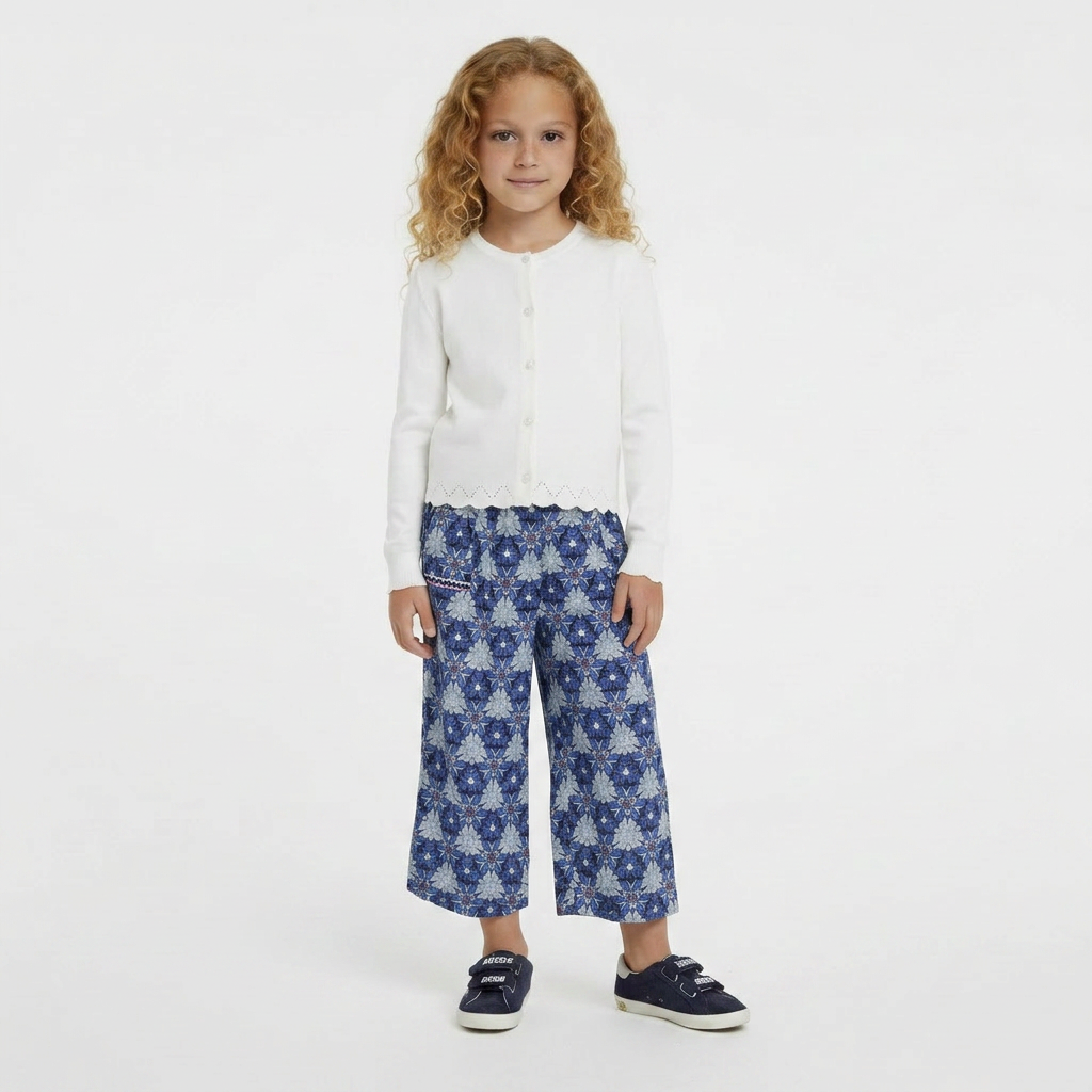 IKKS - PANTALON - BLEU - 6 ANS