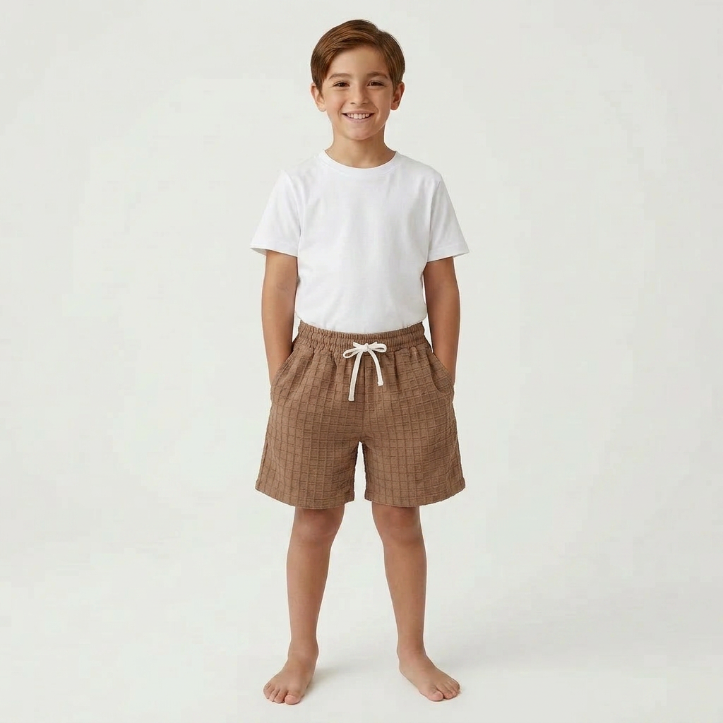 LIILU - SHORT - MARRON - 12 ANS