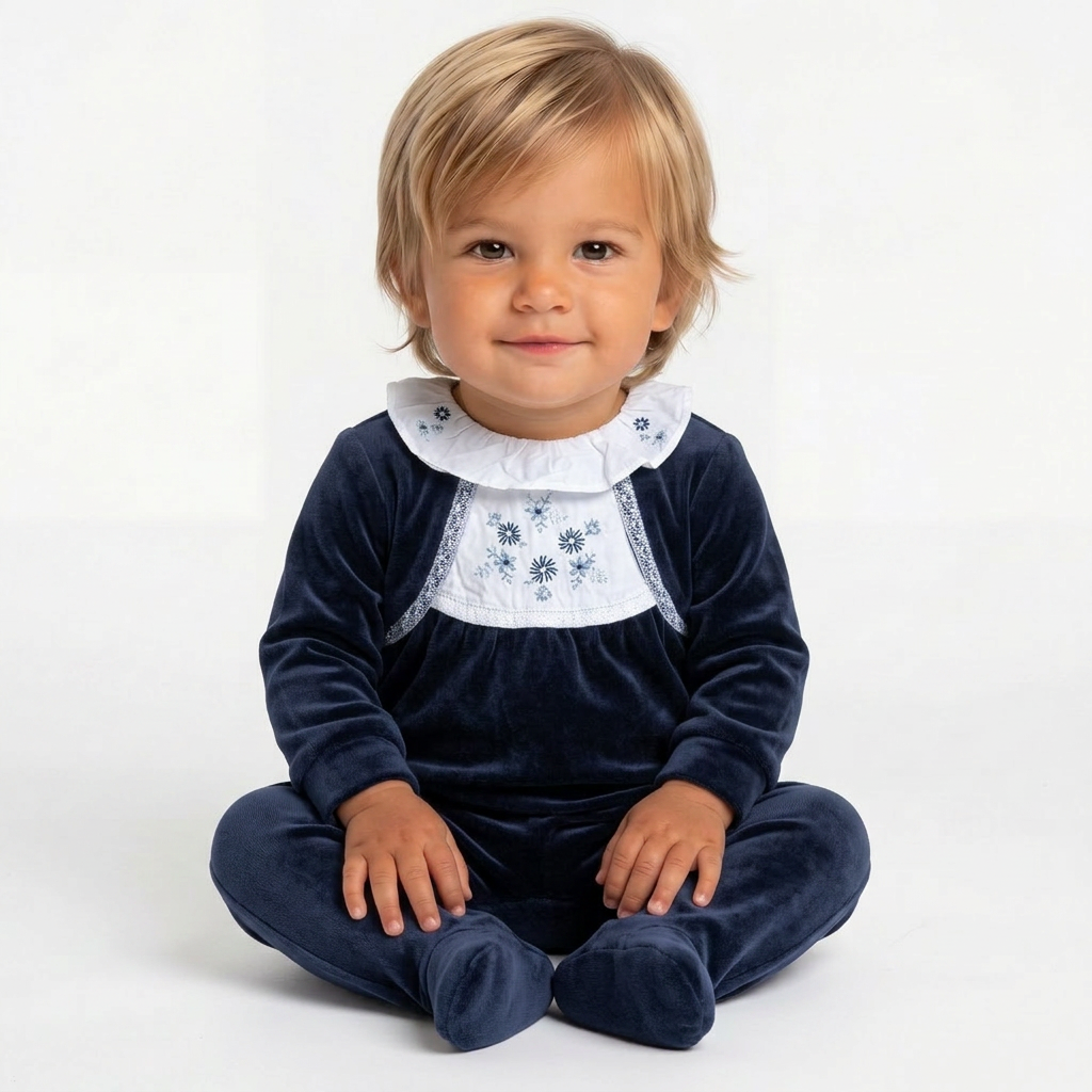 TARTINE & CHOCOLAT - PYJAMA - BLEU - 1 MOIS