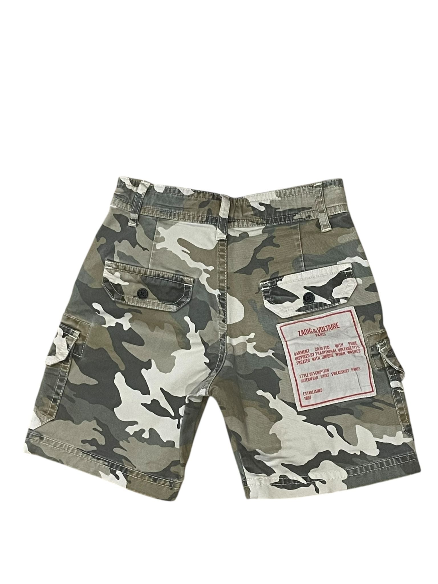 ZADIG & VOLTAIRE - Military khaki shorts - 4 years