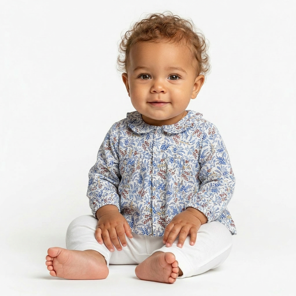 BONTON - BLOUSE - MULTICOLORE - 6 MOIS
